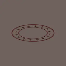 Floor Rosette