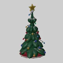Tree Decorated M