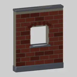 Wall Brick Window